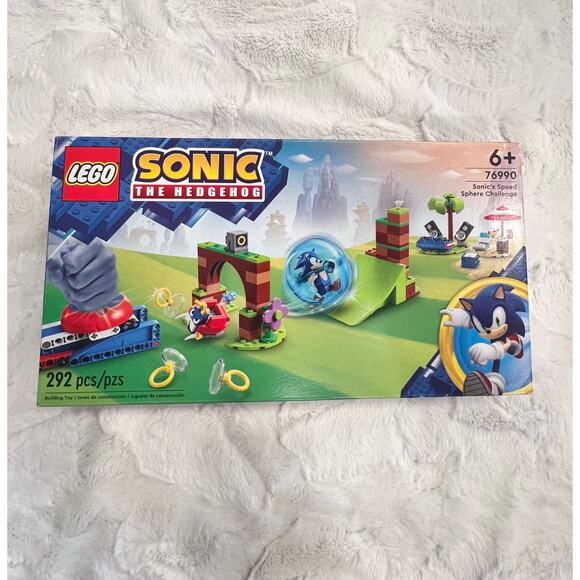 New LEGO Sonic the Hedgehog Sonic's Speed Sphere Challenge 76990 NIB SEALED Set - Picture 1 of 2